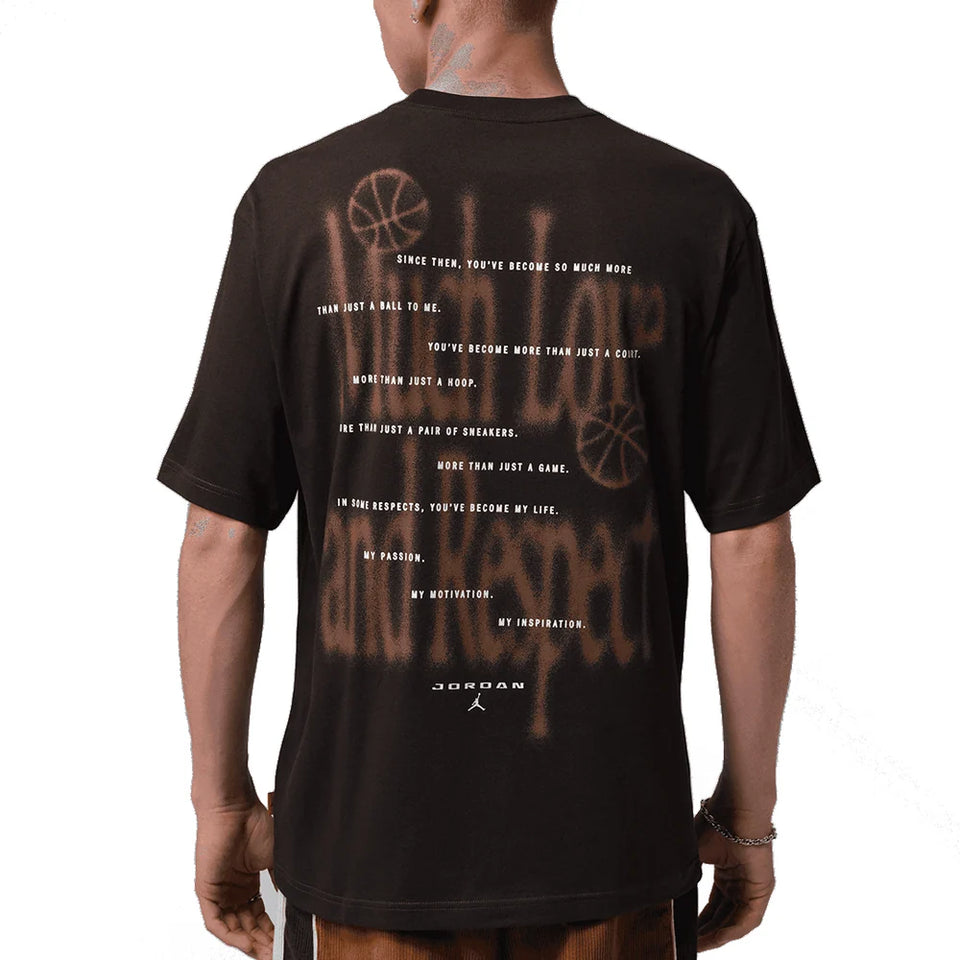 Jordan Off Court Bball T-shirt - Chocolate
