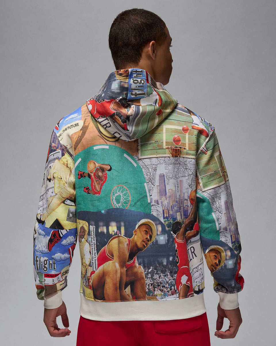 Jordan Brooklyn Fleece Hoodie - Full Print