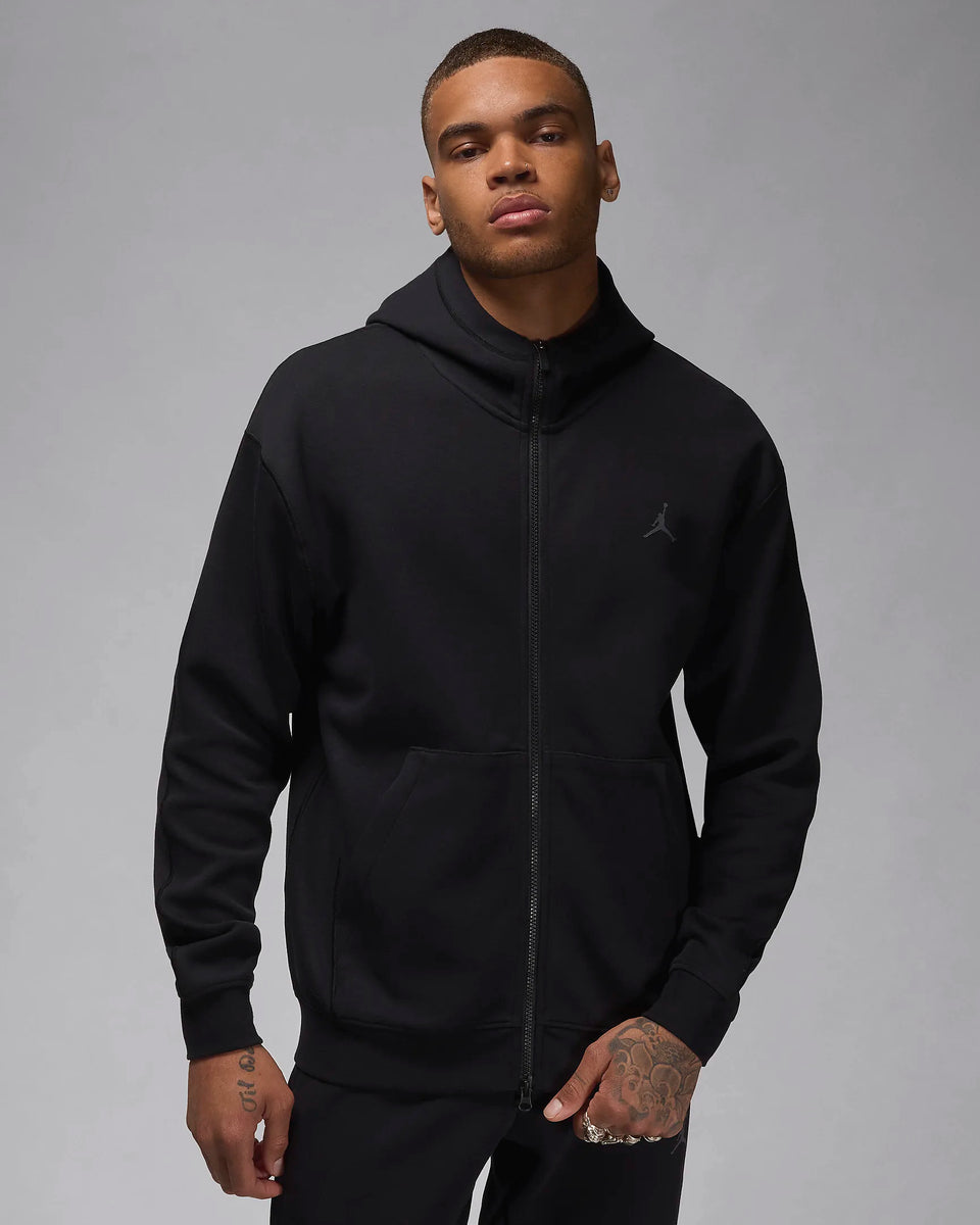 Jordan Sport Hoop Fleece Dri-FIT Full-Zip Hoodie - Noir