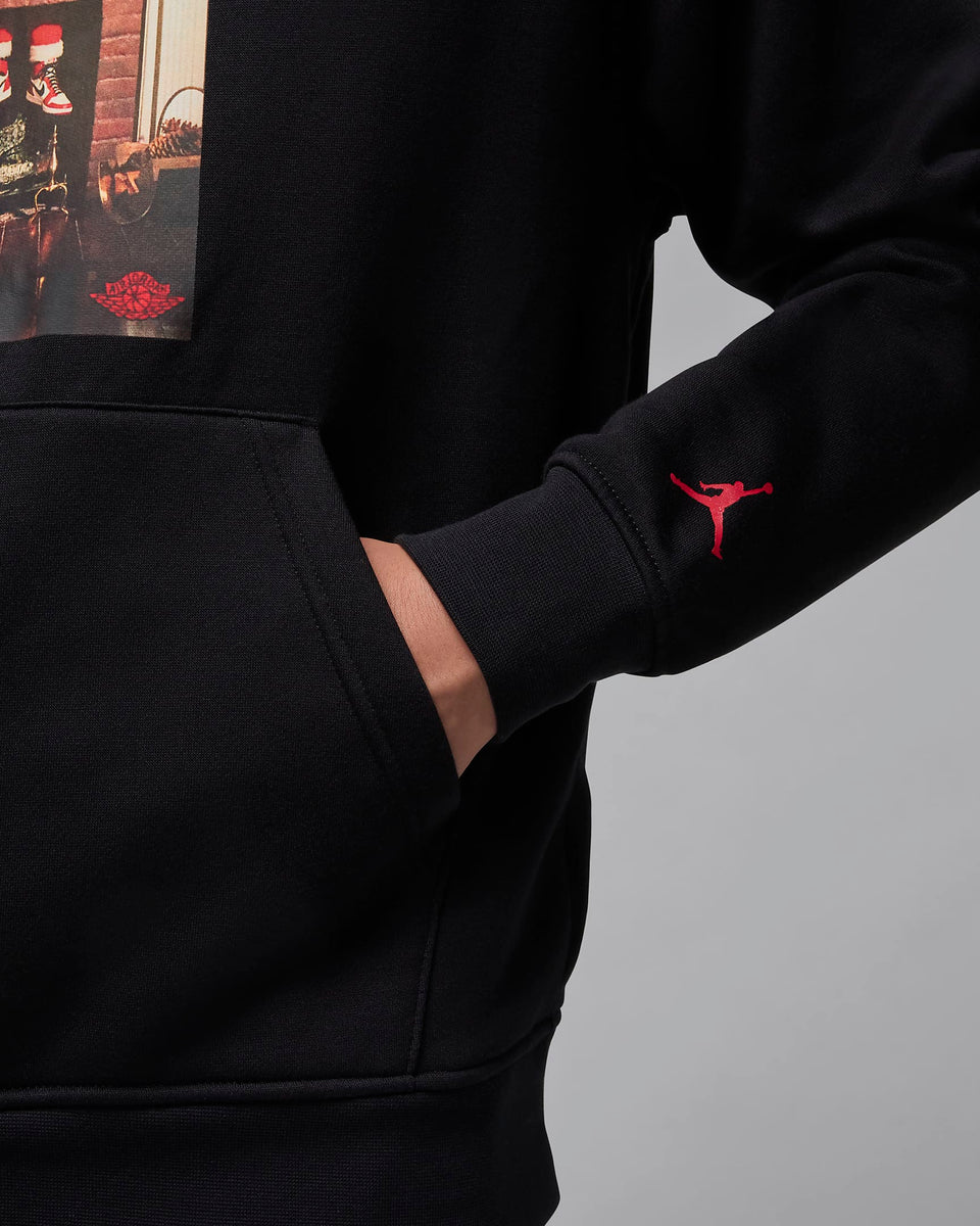 Jordan Jumpman Chimney Hoodie - Noir