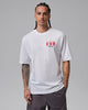 Jordan Mike's Dinner Graphic Tee - White