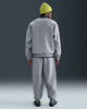 Nike Swoosh Cuffed Fleece Trousers Pants - Gris