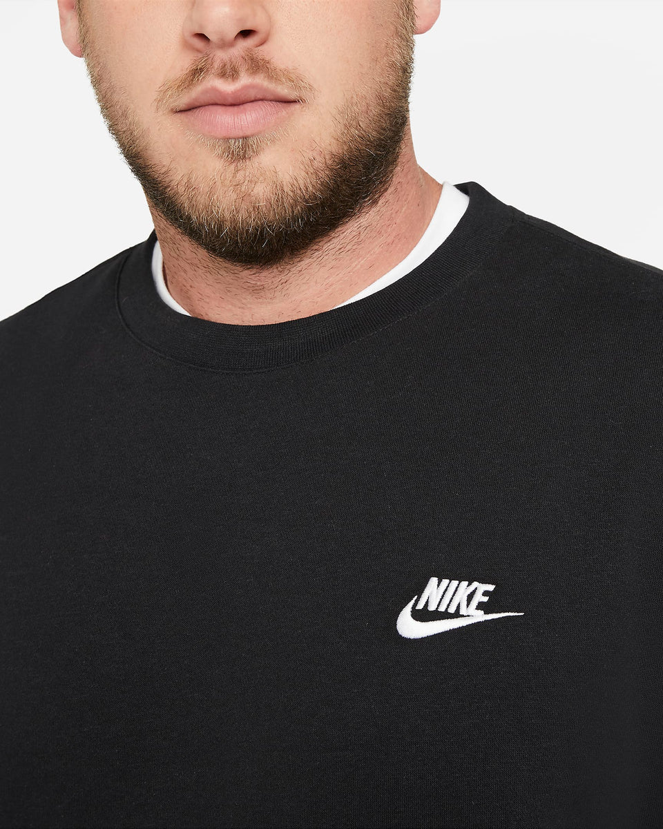 Nike Sportswear Club Fleece Crew - Noir