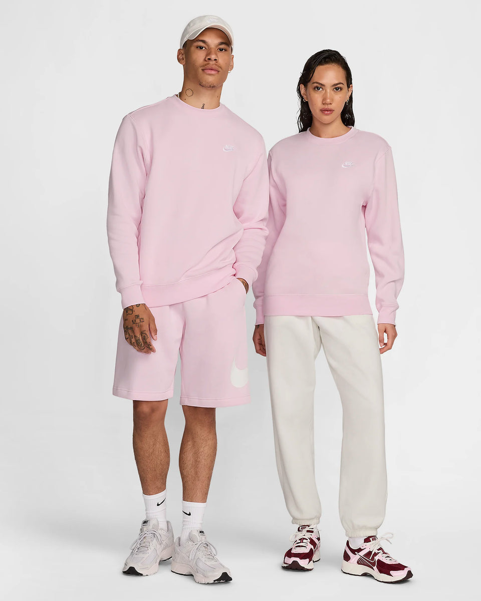 Nike Sportswear Club Fleece Crew - Rose