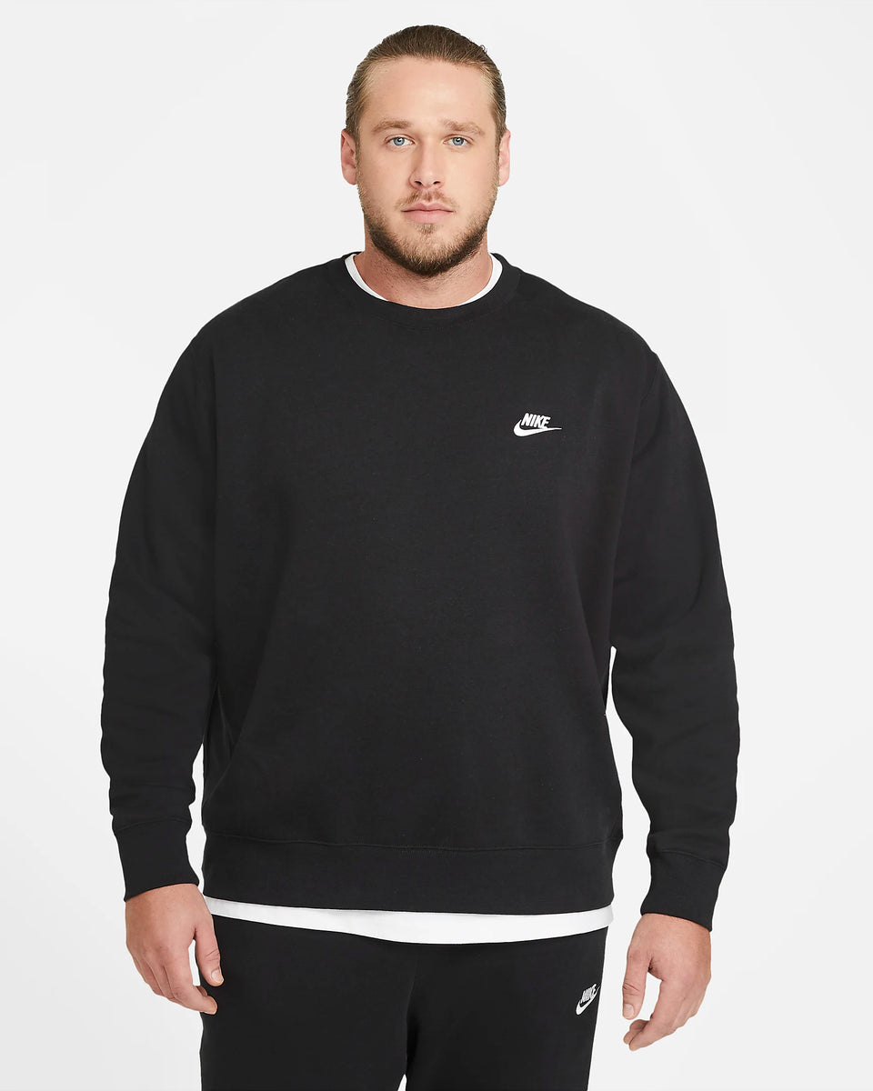 Nike Sportswear Club Fleece Crew - Noir