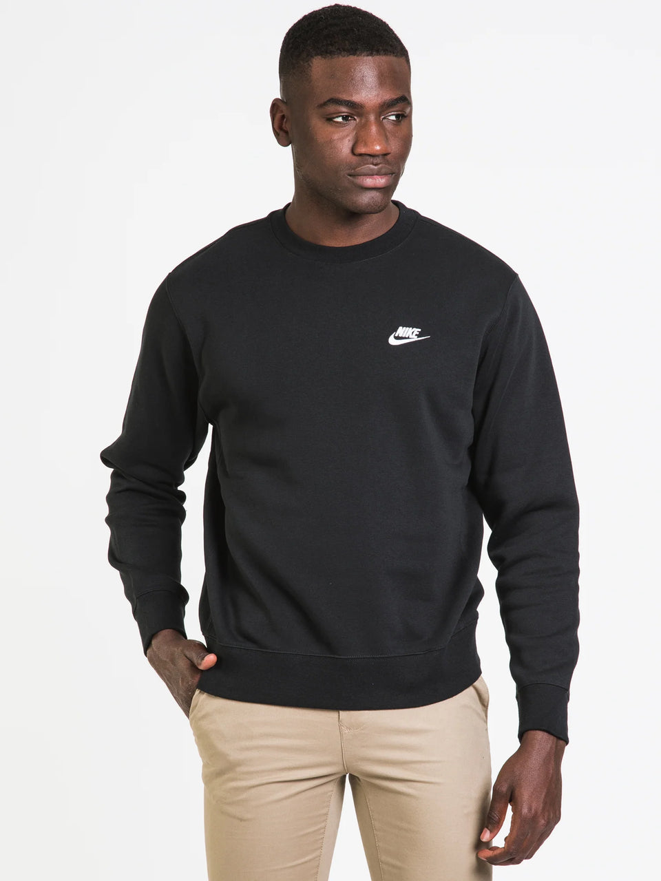 Nike Sportswear Club Fleece Crew - Noir