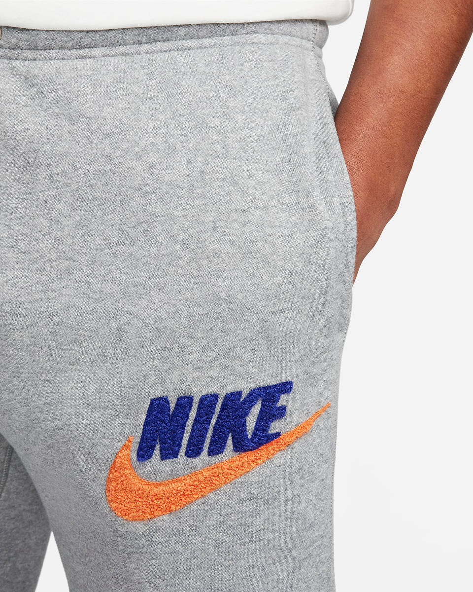 Nike Club Logo Fleece Pant  - Gris