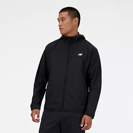 New Balance Athletics  Woven Jacket - Noir