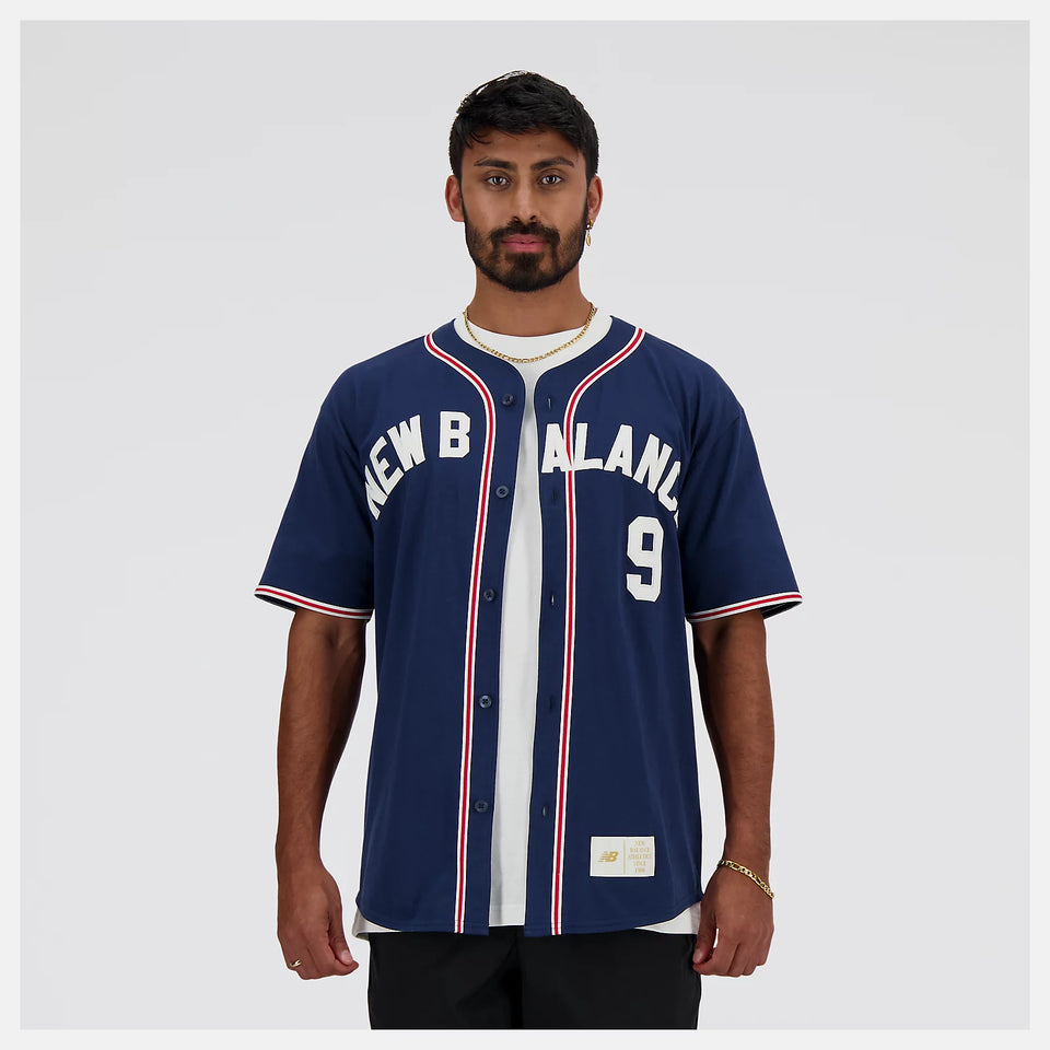 New Balance Sportswear's Greatest Hits Baseball Jersey - NB Navy