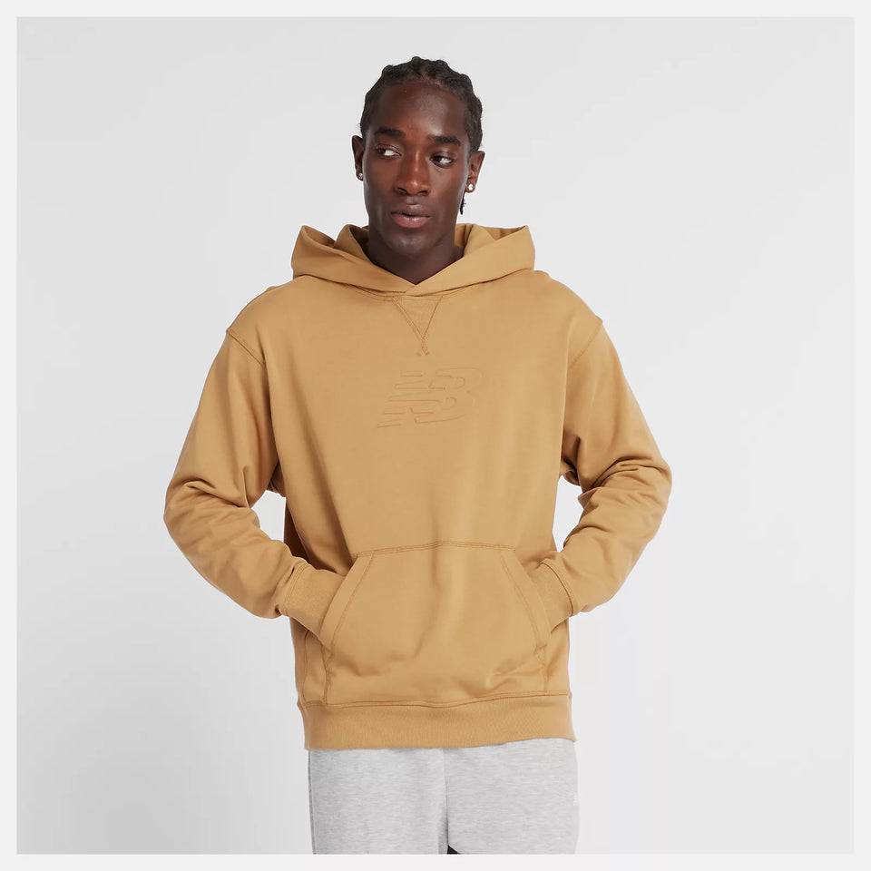 New Balance Athletics Terry Graphic Hood - Brun