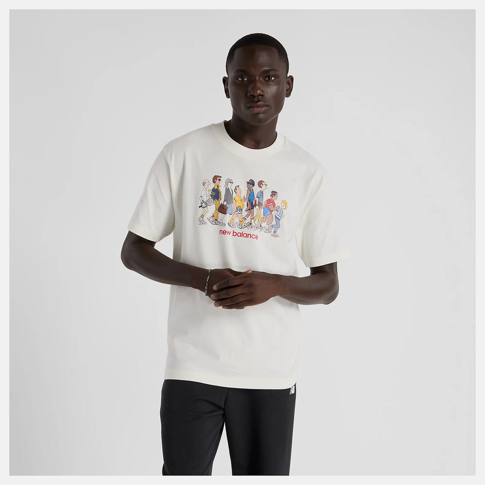 New Balance Décontracté Athletics Archive Walk Tee - White