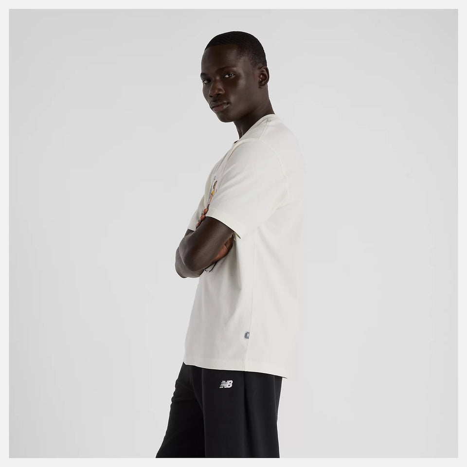 New Balance Décontracté Athletics Archive Walk Tee - White