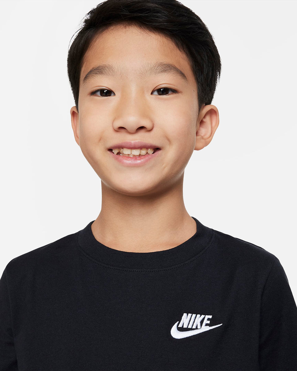 Nike Sportswear Big Kids' T-Shirt - Black