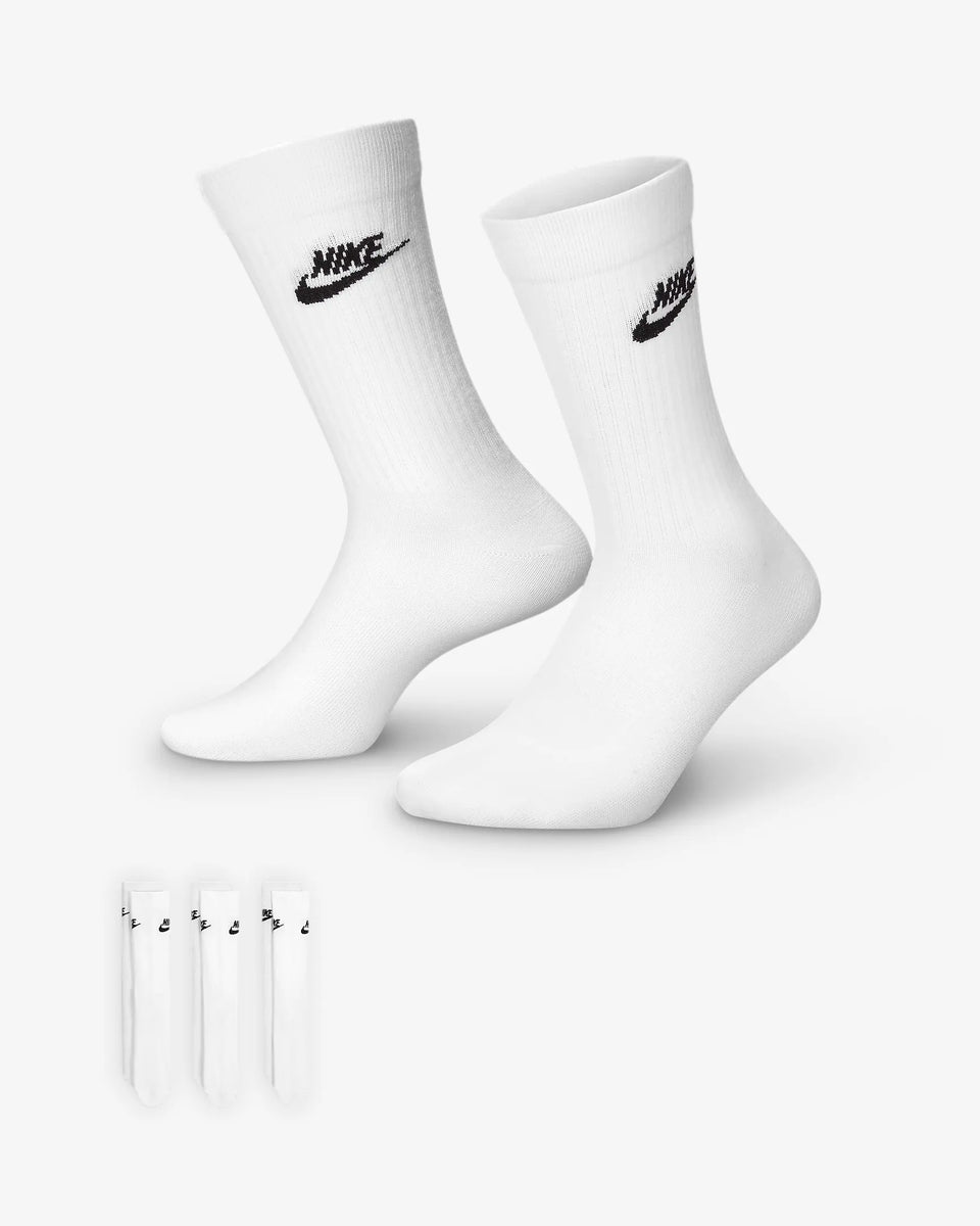 Nike Sportswear Everyday Essential Crew Socks - Blanc