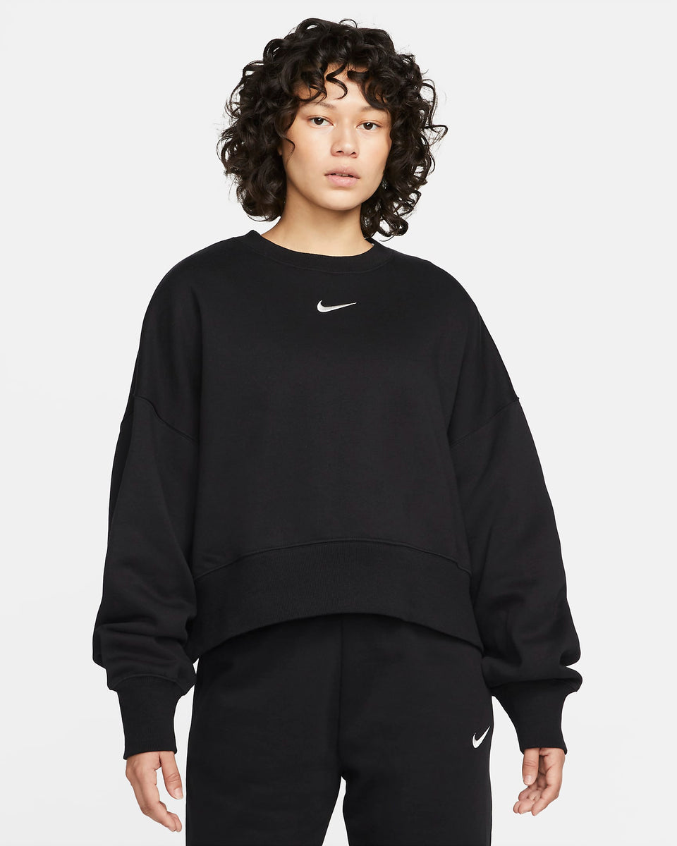 Nike Sportswear Phoenix Fleece Crew- Noir