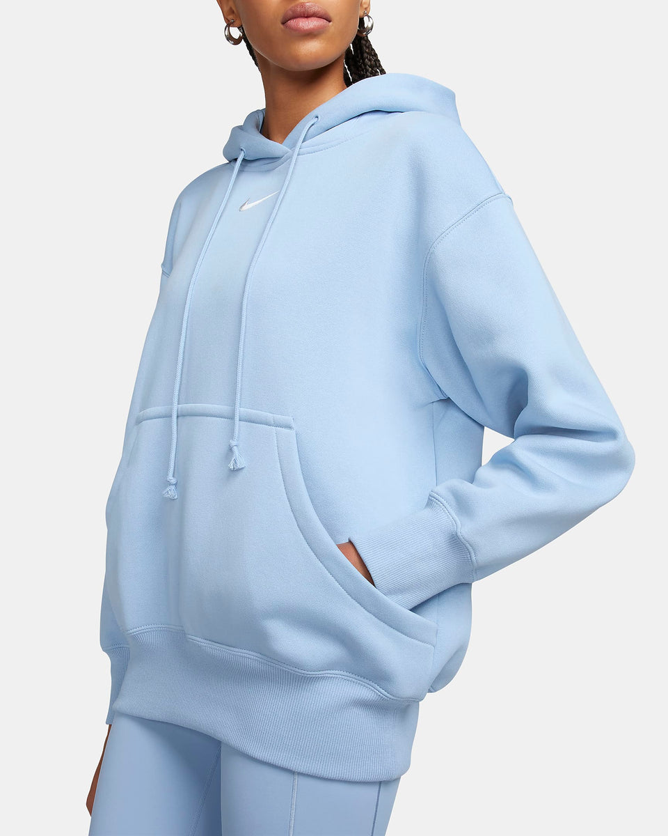 Nike Sportswear Phoenix Fleece OS Hoodie - Light Armory Blue