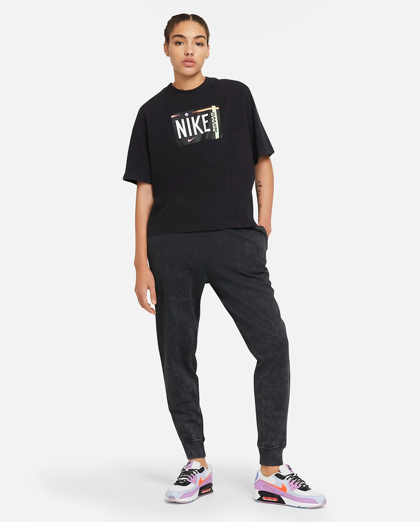 Nike Sportswear Washed Trousers F. - Noir