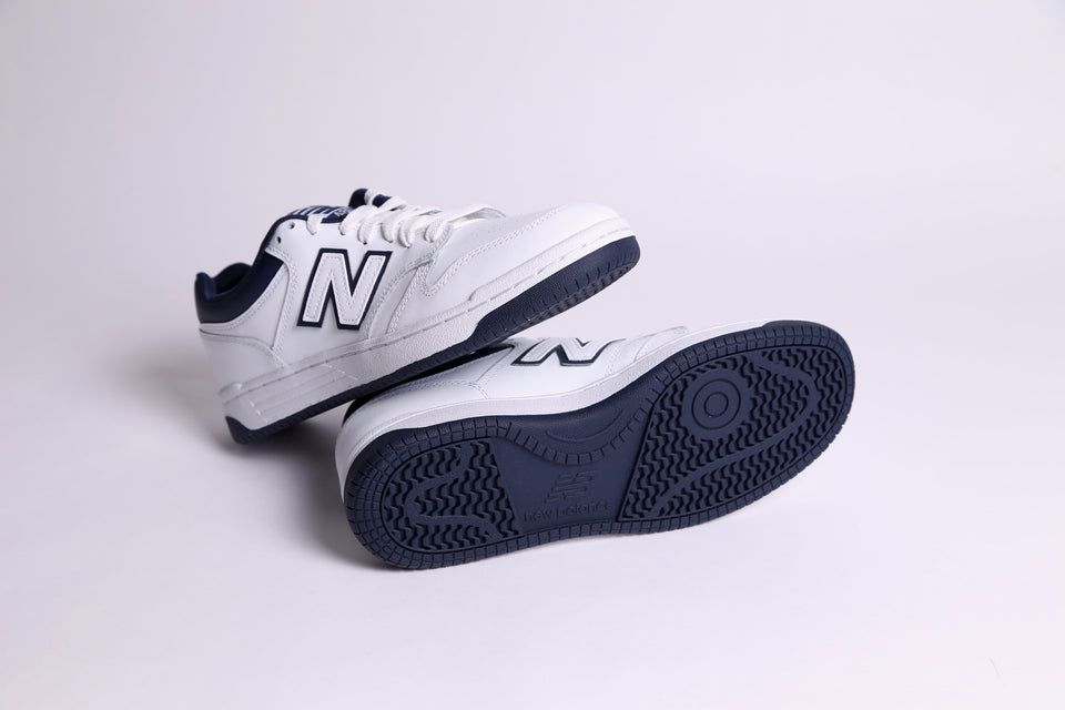 New Balance 480 LWN - White Navy