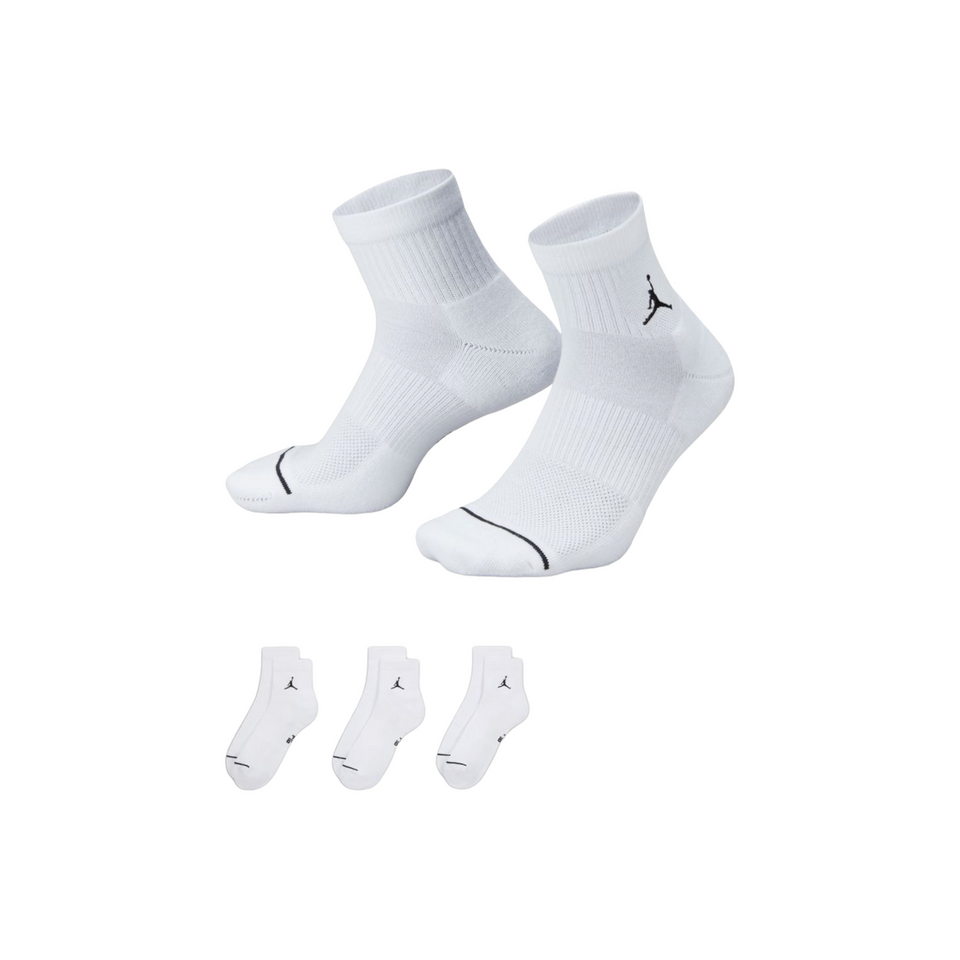 Jordan Everyday Ankle Socks - White
