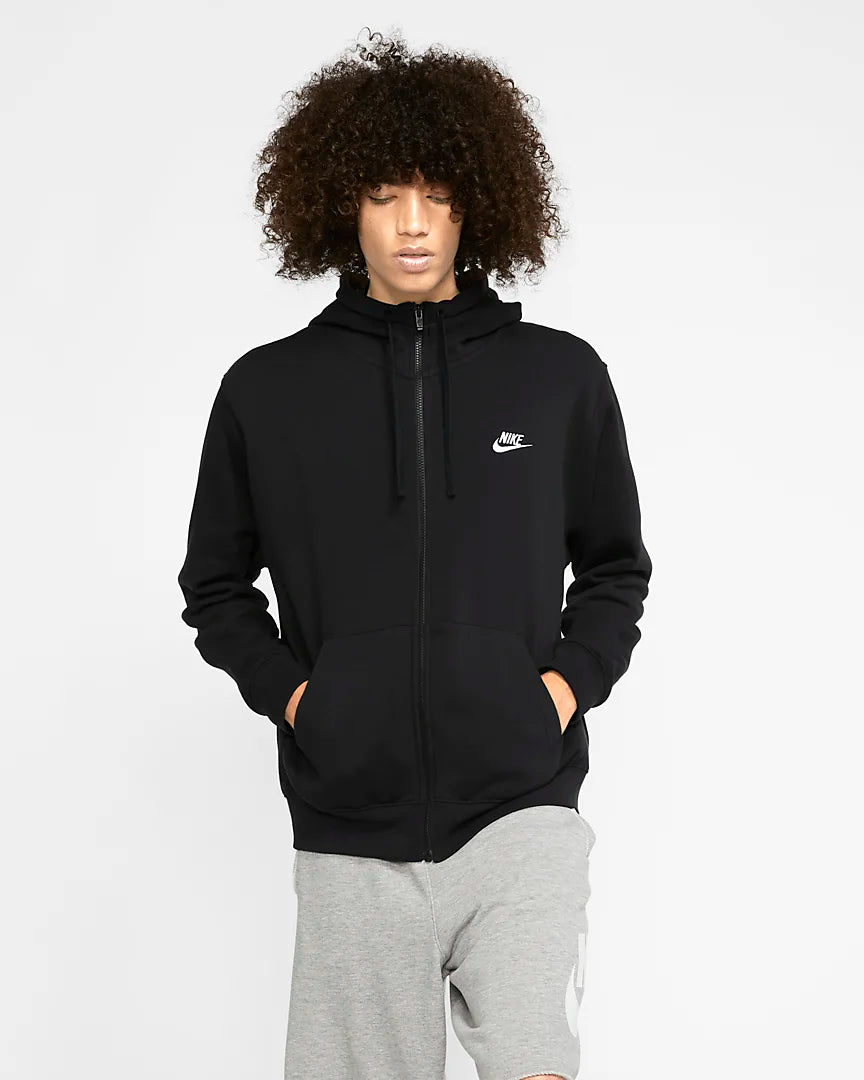 Nike Sportswear Club Fleece Zip - Noir